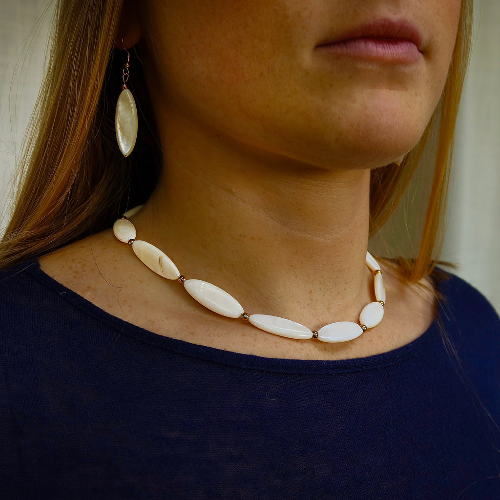 Collier “Ivoire Marin”